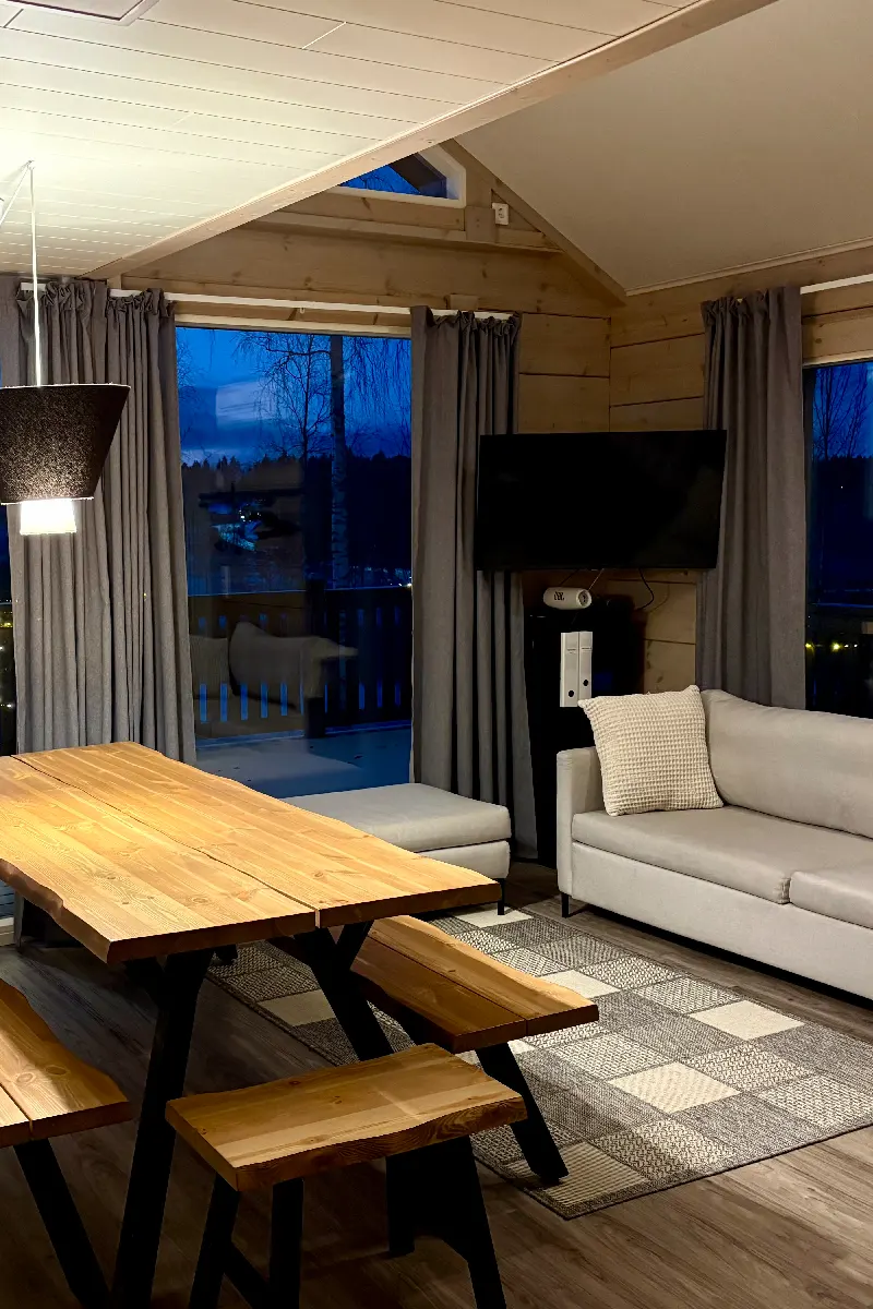 Villa Breikki Himos, sisältä