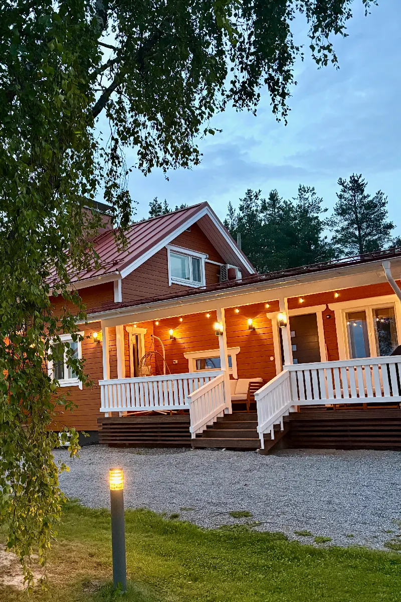 Villa Breikki Sastamala, ulkoa
